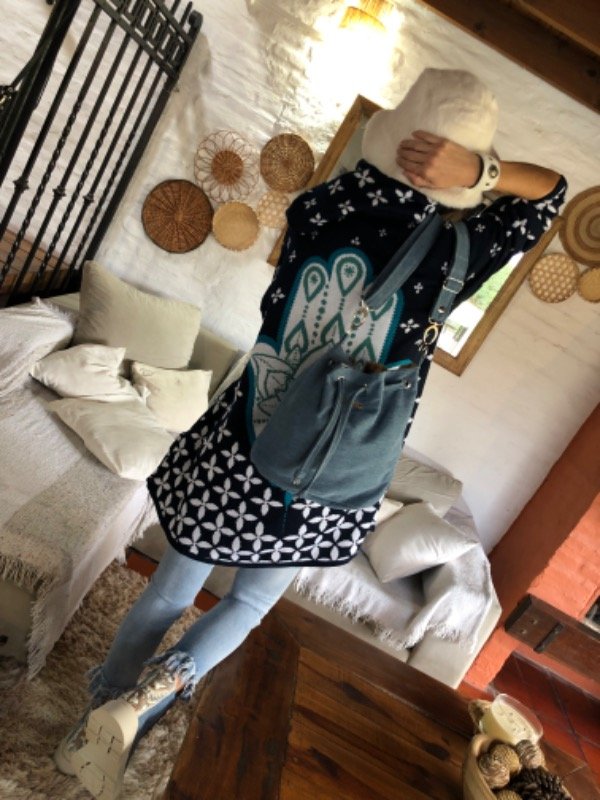 Producto - Saco jacquard mano de fatima