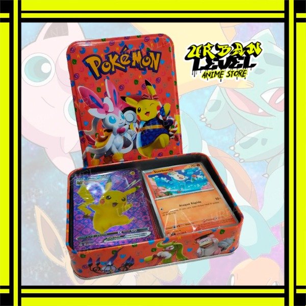 Producto - Cartas Pokemon Lata Pokemon Familiar Pf.01