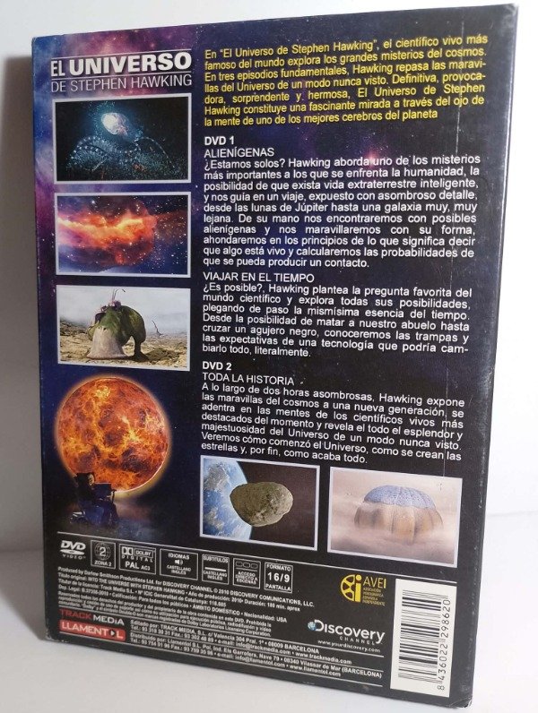 Producto - El universo de Stephen Hawking (2010) - DVD - 1
