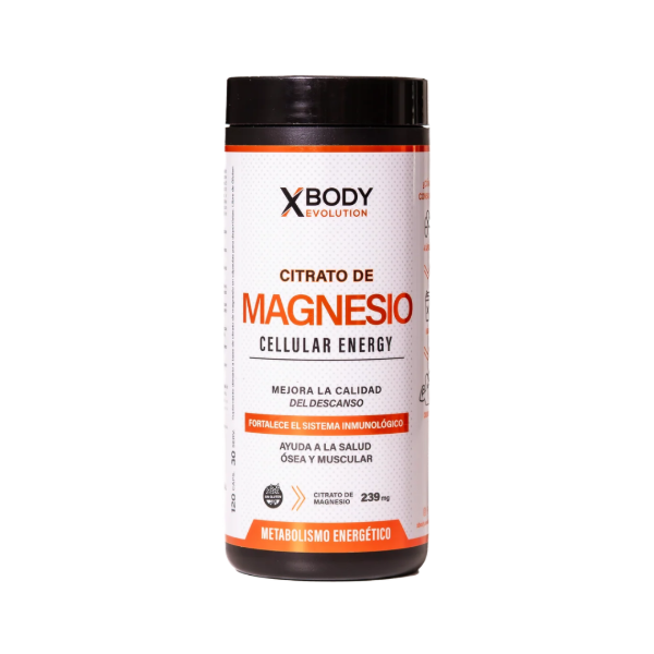Producto - CITRATO DE MAGNESIO 120 CAPS. - XBODY EVOLUTION