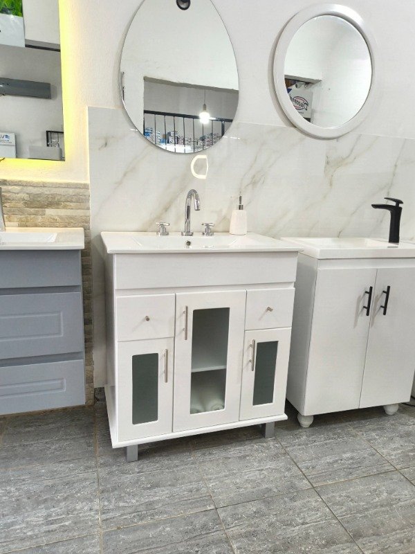 Producto - Vanitory "Tango" de 70cm blanco - 11
