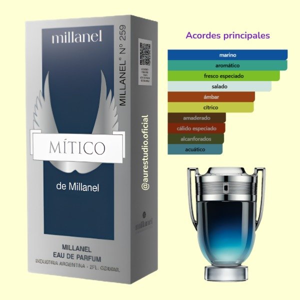 Producto - Fragancia 259 Dupe de Invictus Legend