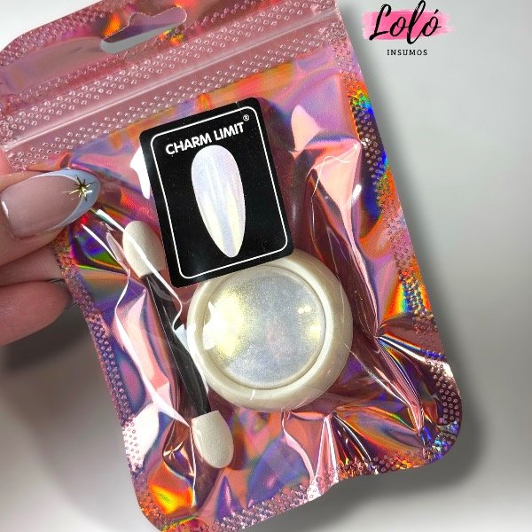 Producto - Deco uñas polvo aurora Charm Limit - Dorado