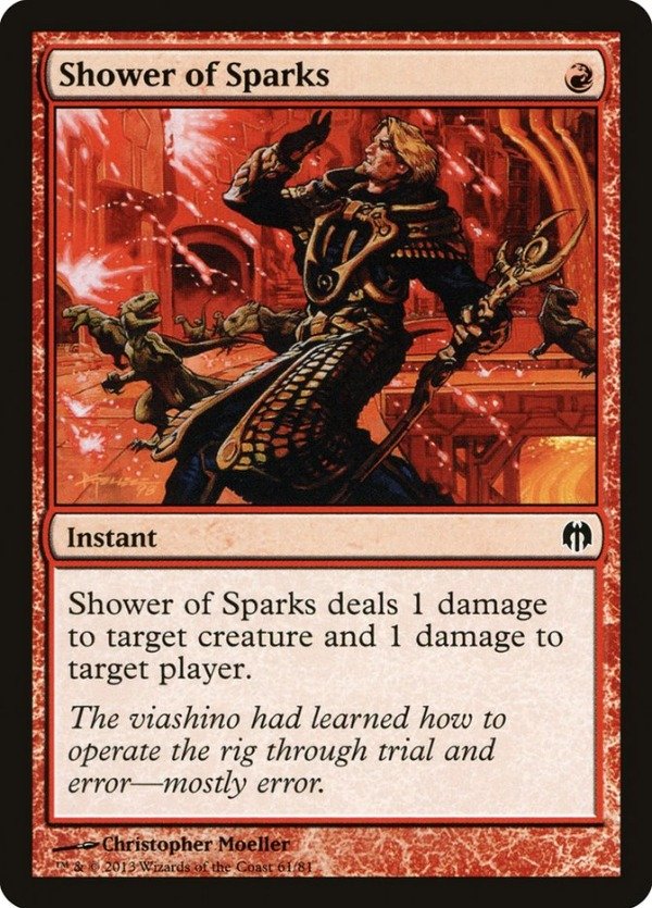 Producto - Shower of Sparks  Duel Decks: Heroes vs. Monsters