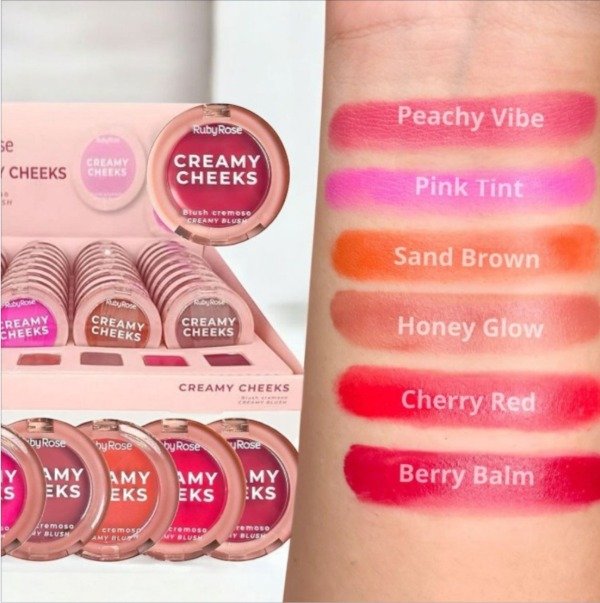 Producto - RUBOR EN CREMA CREAMY CHEEKS - RUBY ROSE