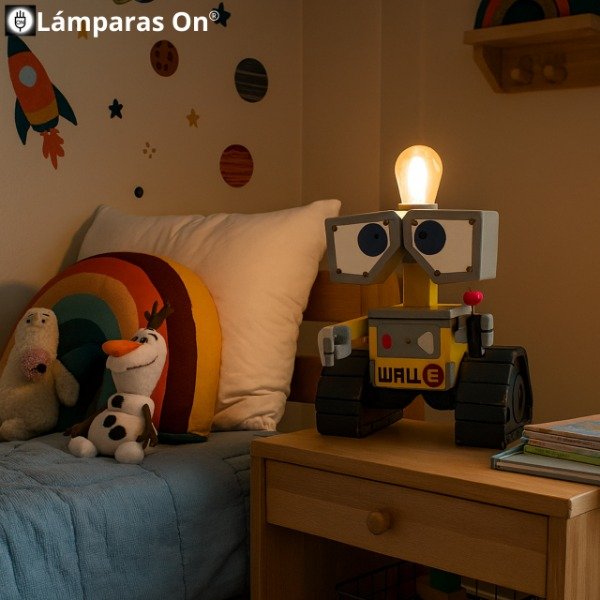 Producto - Velador Wall-E  Artesanal