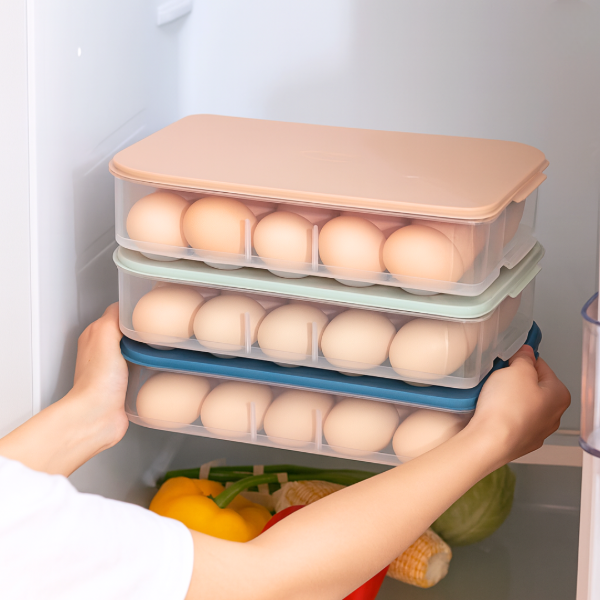 Producto - Conservador x20 Huevos Rosa