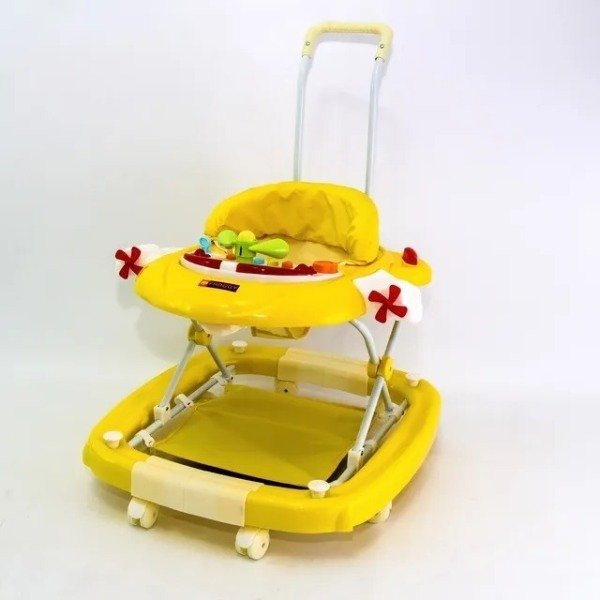 Producto - Andador para Bebe Mecedor con Bandeja Didactica Barra de Empuje Luz y Sonidos