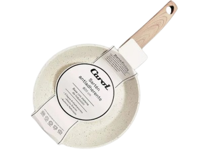 Producto - SARTEN CAROL INDUC GRANITO MGO/SILICONA 28CM