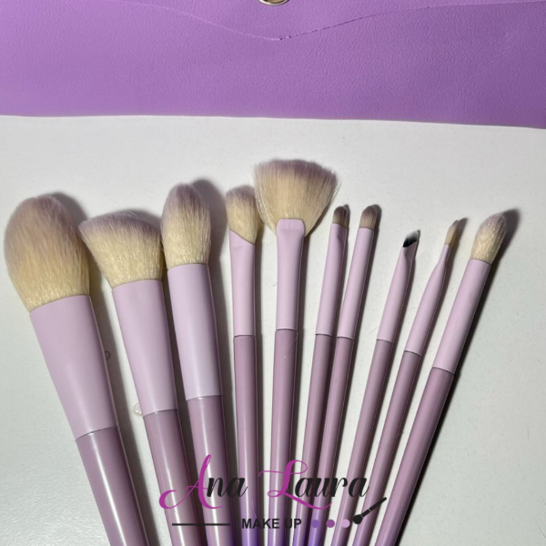 Producto - Set de brochas Naez estuche lila