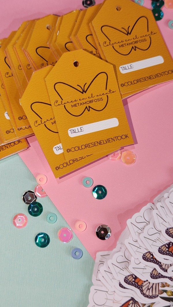 Producto - Tags texturados