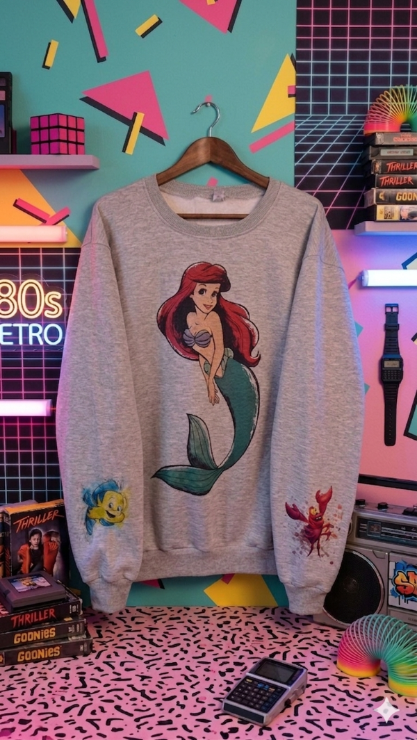 Producto - Buzo Frisa La Sirenita Gris