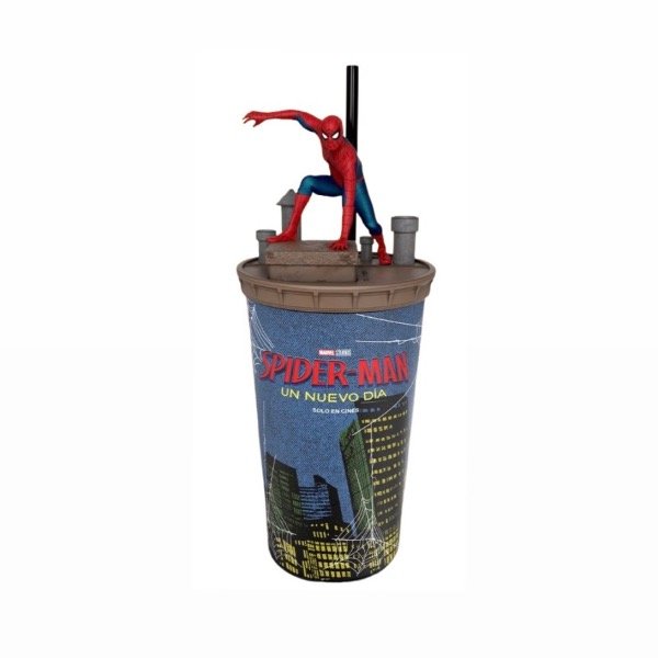Producto - Vaso con topper Spider-Man Un Nuevo Día - Cinépolis