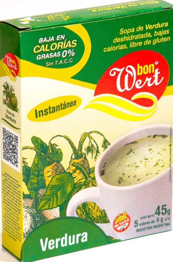 Producto - SOPA VERDURA BON WERT