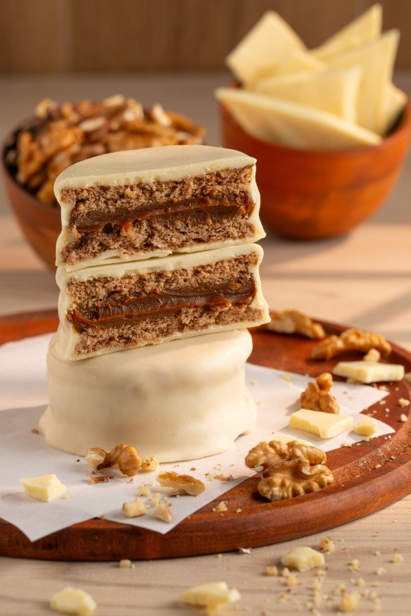 Producto - MEJOR ALFAJOR DEL MUNDO 2025 - Harina de Nuez -