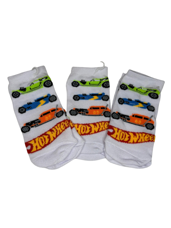 Producto - Par Soquetes Baby Hot Wheel