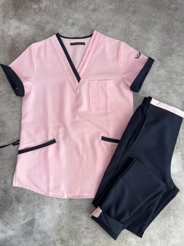 Producto - SELVA SPANDEX (Rosa Pantalón Azul)