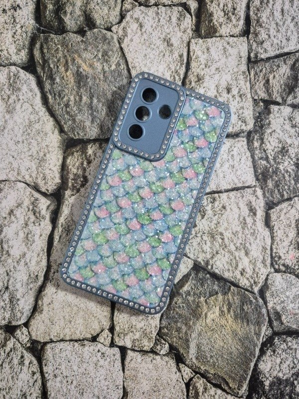 Producto - Funda rígida sirena Samsung A26 celeste