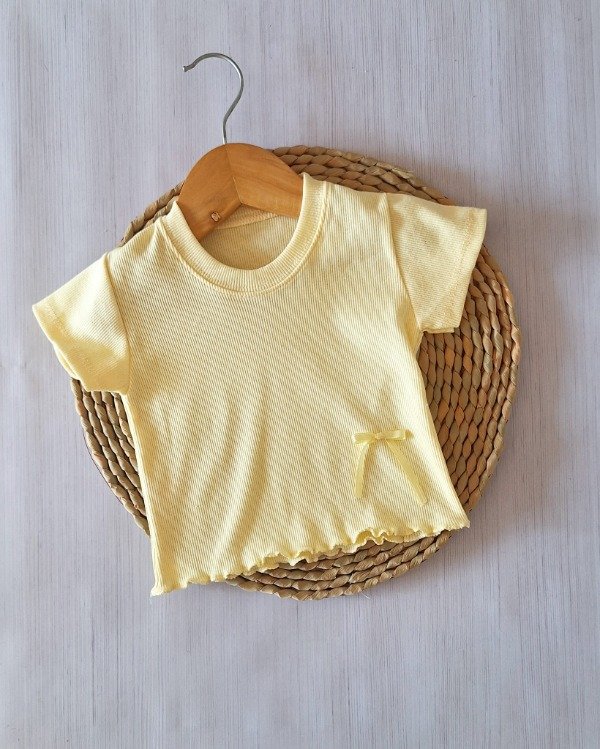 Producto - Remera Morley Algodón Amarillo