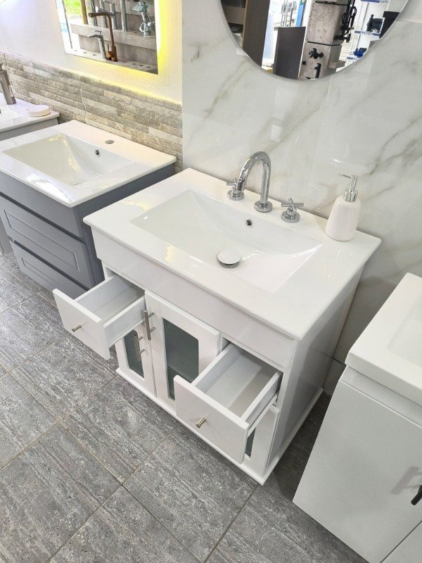 Producto - Vanitory "Tango" de 70cm blanco - 6
