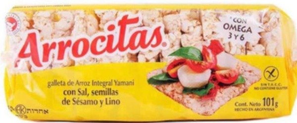 Producto - GALLETITAS DE ARROZ DULCE ARROCITAS