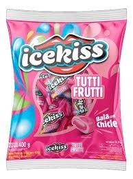 Producto - CARAMELO DURO ICEKISS SABOR TUTTI C/ CHICLE 400GR