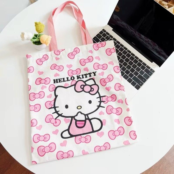 Producto - Tote Bag Lienzo reforzado 34x40 - Hello Kitty 7 - 0