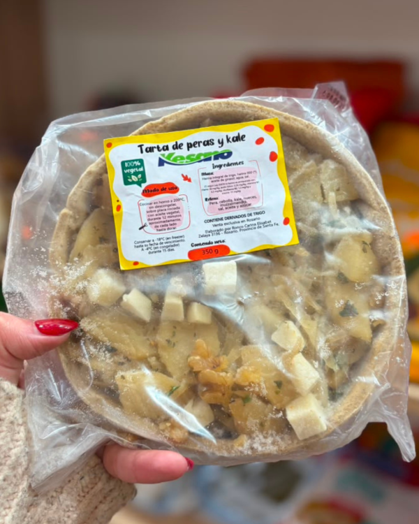 Producto - Tarta de peras y kale "Kesano"