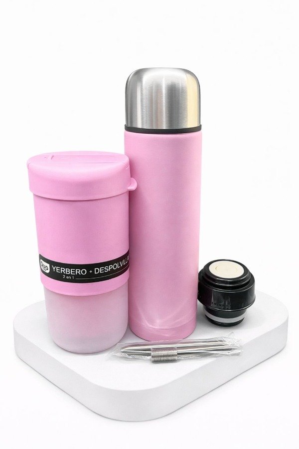 Producto - Combo: Mate Listo 500ml + Yerbero Despollvizador