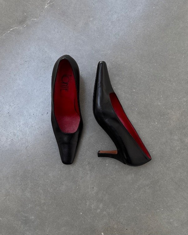 Producto - shoes black leather (39/39.5)