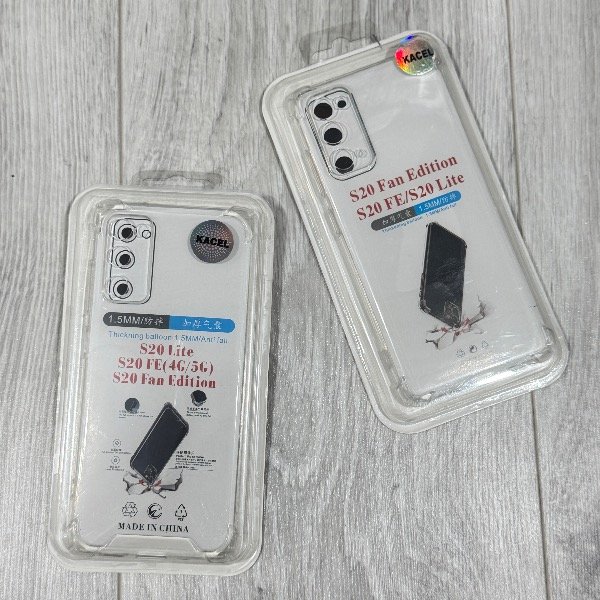 Producto - FUNDA TRANSPARENTE CUBRE CÁMARA S20 FE