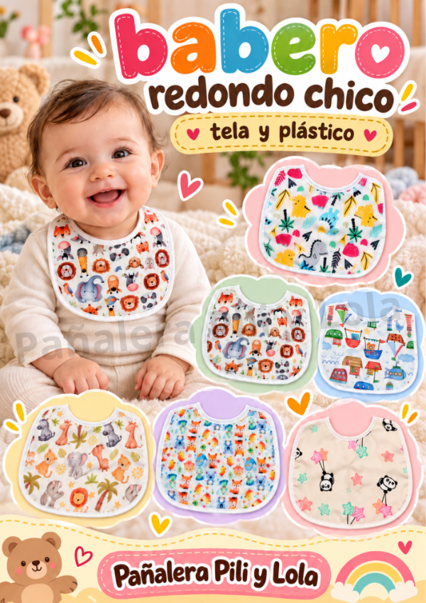Producto - Babero redondo chico