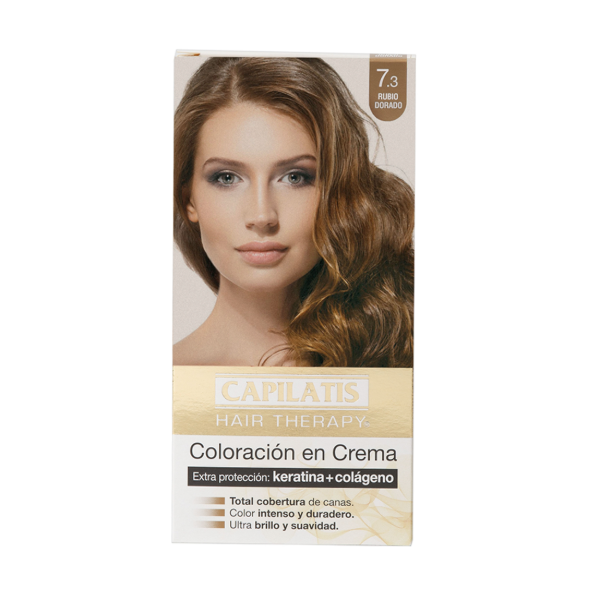 Producto - TINTURA CAPILATIS 7.3 RUBIO DORADO