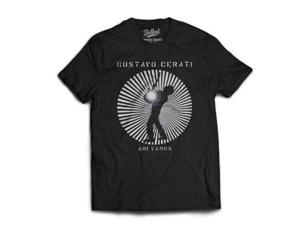 remera gustavo cerati ahi vamos album