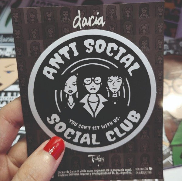 Producto - Daria - Sticker Vinilo (apto agua)