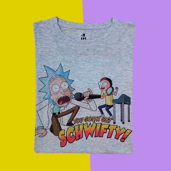 Producto - Remera Unisex Get Schwifty - Talle XXL