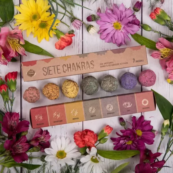 Producto - Bombitas 7 Chakras - Sagrada Madre