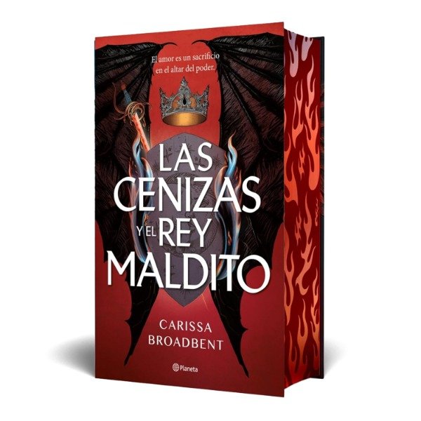 Producto - PREVENTA Las cenizas y el rey maldito - Carissa Broadbent