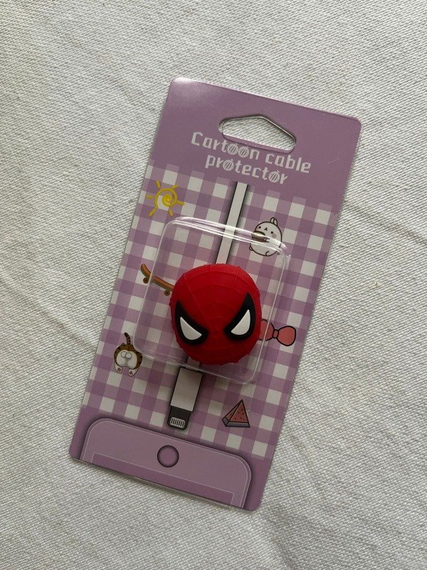 Producto - PROTECTOR DE CABLE (hombre araña)