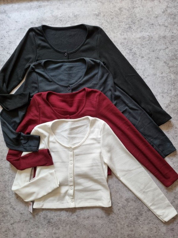 Producto - CARDIGAN WAFFLE FRIZADO (RM0794)