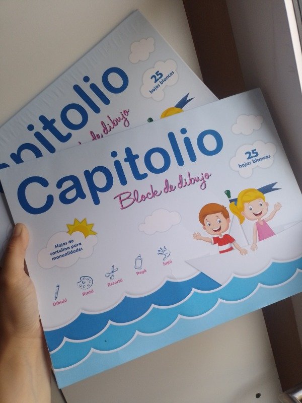 Producto - Block de hojas lisas Capitolio