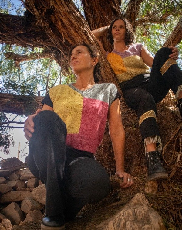 Producto - Chaleco Mujer Tricolor