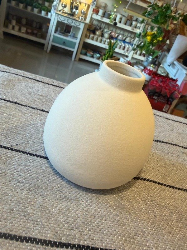Producto - Florero bombé Línea Stone 11cm (Efectivo: 11.920)