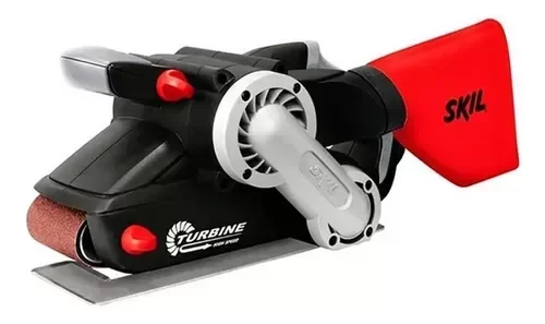 Producto - Lijadora de banda Skil 7640 negra y roja 900W 220V