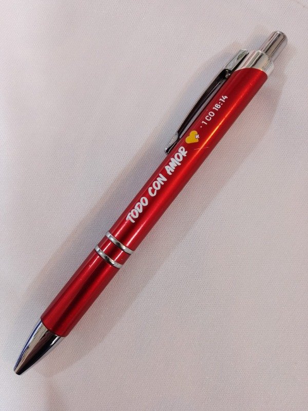 Producto - LAPICERA CALIDAD PREMIUM METALICO TODO CON AMOR