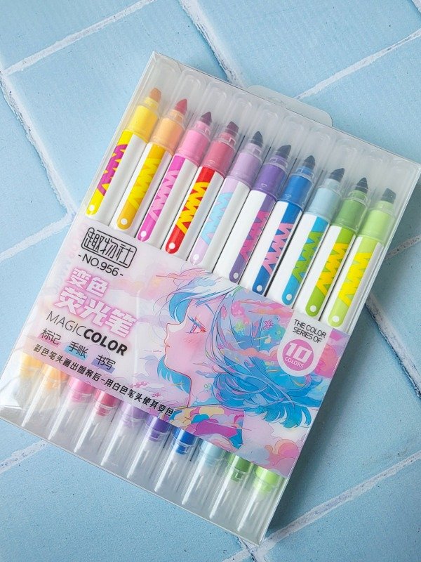 Producto - Resaltador cambia de color x 10