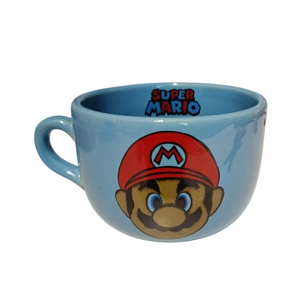 Producto - Tazon mario bros celeste