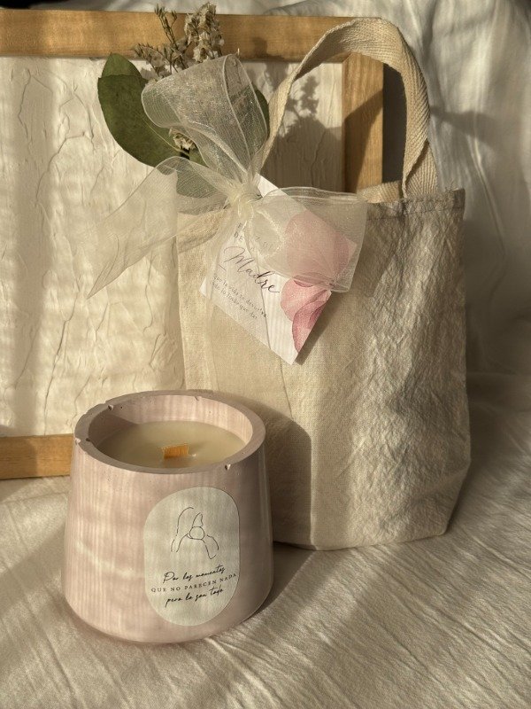 Producto - Día de la madre - Vela aromática con frase - 0
