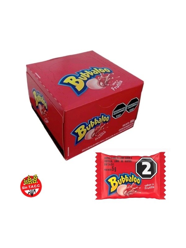 Producto - Chicle bubbaloo x 10 un