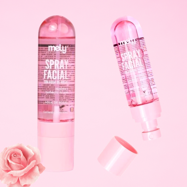 Producto - BRUMA FACIAL AGUA DE ROSAS PIEL SENSIBLE  MELY